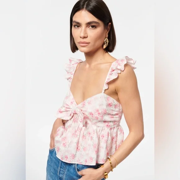 Cami NYC Ines Cami in Pastel Garden - Picture 9 of 10